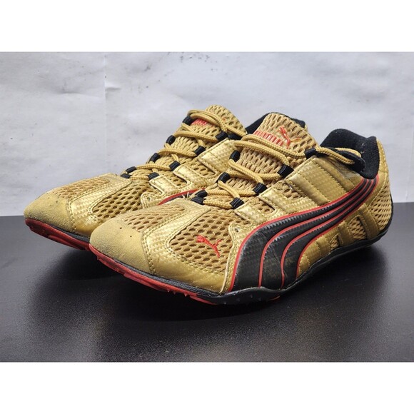 Puma baskets 181039 Rue De La Chaussure Taper sp Dore. Red Black Gold. Men US 7 - Picture 3 of 15